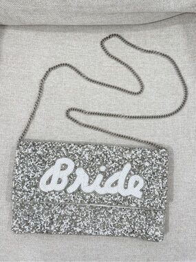 Like New Beaded Bride Purse